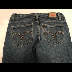 Juniors Levi’s 524 Too Super-low Jeans Size 1